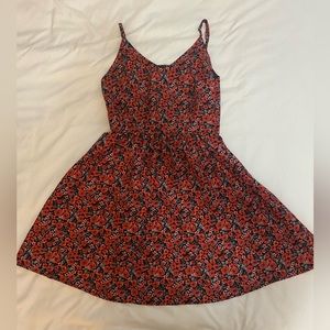 floral mini dress